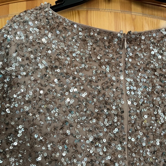 ASOS Sequin Floor Length Dress - Picture 4 of 5